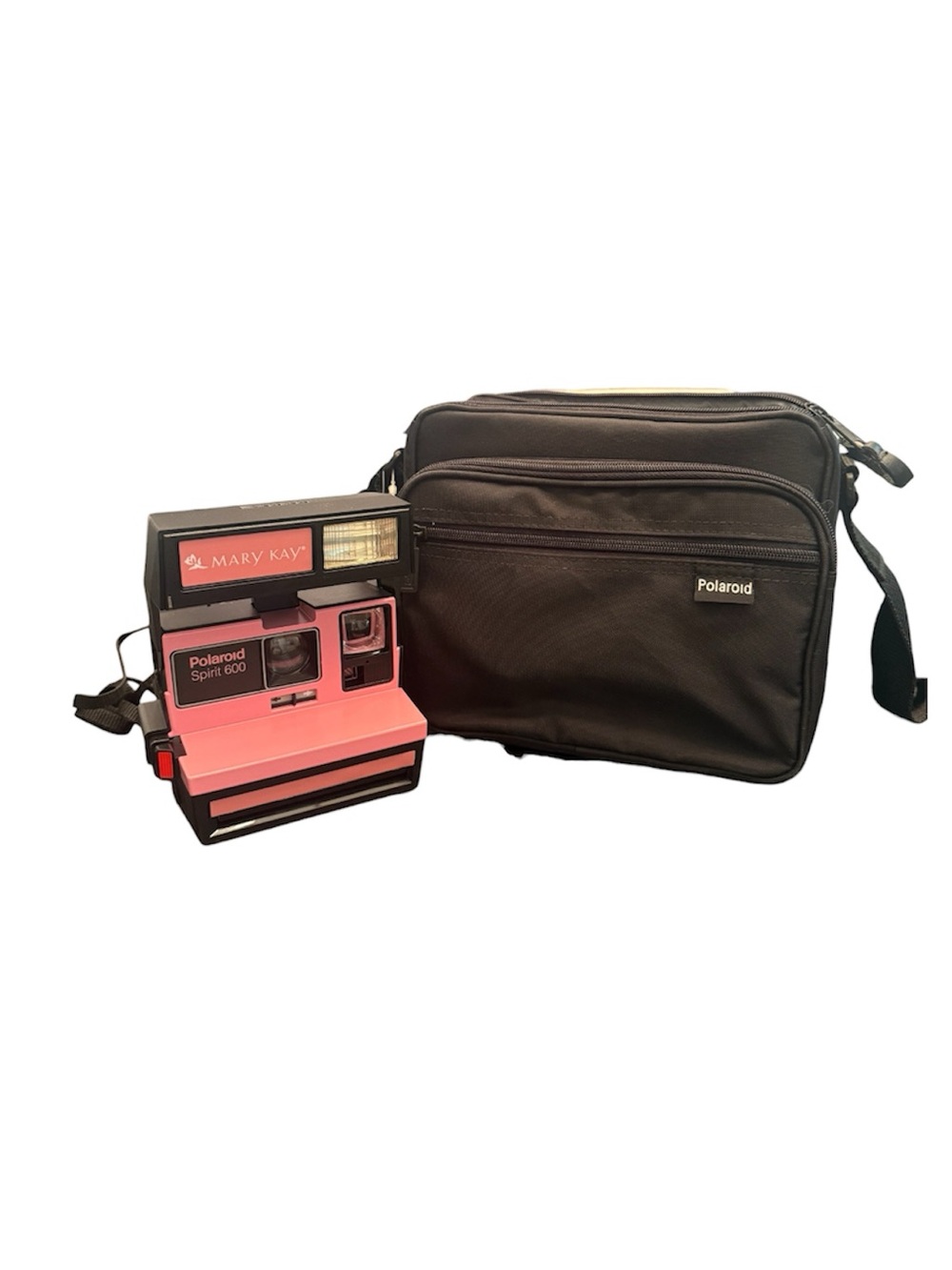 NEW Vintage Mary Kay Polaroid Spirit 600 Black & Pink Instant Film Camera